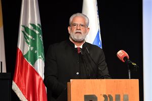 NDU Honors Pope Benedict XVI with Apostolic Nuncio to Lebanon 4