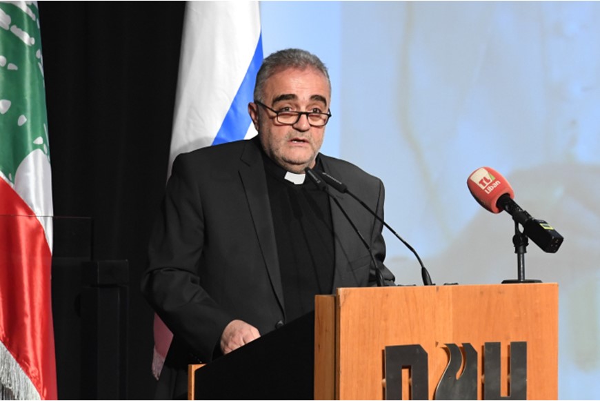 NDU Honors Pope Benedict XVI with Apostolic Nuncio to Lebanon 5
