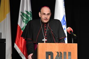 NDU Honors Pope Benedict XVI with Apostolic Nuncio to Lebanon 6