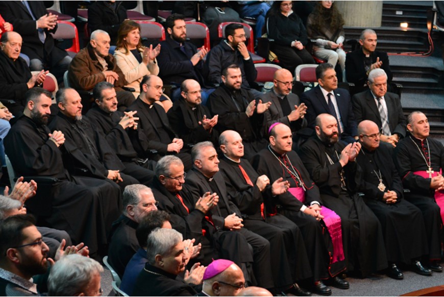 NDU Honors Pope Benedict XVI with Apostolic Nuncio to Lebanon 7