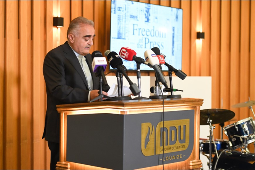 NDU Honors the Media on May 6 and Rewards School Students  7