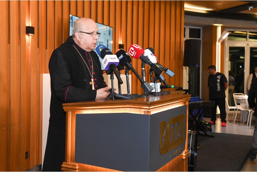 NDU Honors the Media on May 6 and Rewards School Students  9