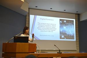 NDU Hosts Alumna for Talk on Digital Forensics 3