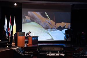 NDU Hosts Conference Commemorating Khalil Gibran 17