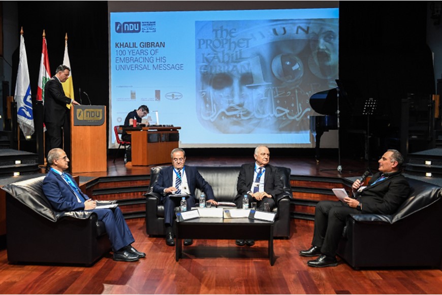 NDU Hosts Conference Commemorating Khalil Gibran 18