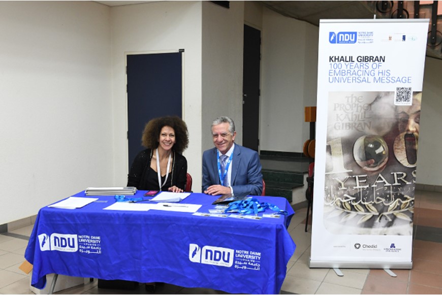 NDU Hosts Conference Commemorating Khalil Gibran 22