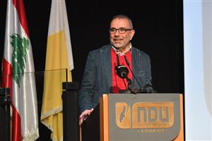 NDU Libraries Honor Said Akl 25