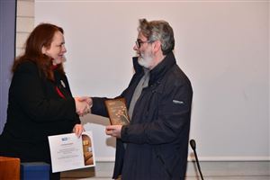 NDU Libraries Unveil Donor Tree to Celebrate a Donation of Books 1