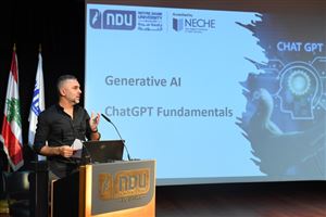 NDU Lifelong Learning Center Organizes Workshop on ChatGPT 7