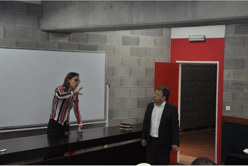 NDU NLC | Dr. Roy Khoueiri Visits NLC 5