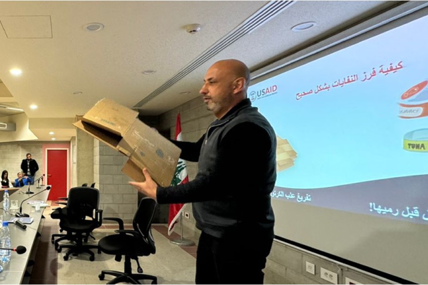 NDU North Lebanon Campus Launches Waste Management Training Session 4