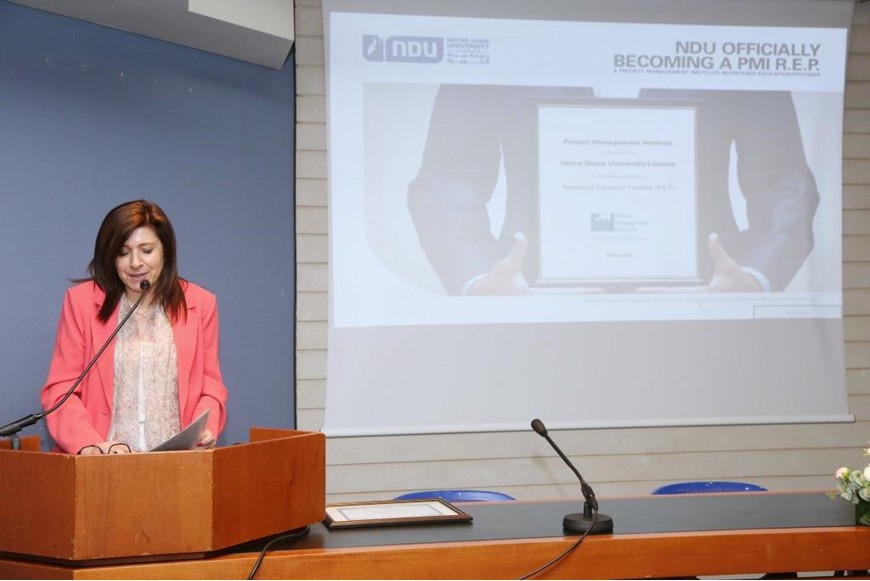 NDU Now Officially a PMI Representative 6