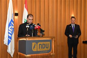 NDU Organizes Annual Media Dinner Dedicated to Press Freedom 33