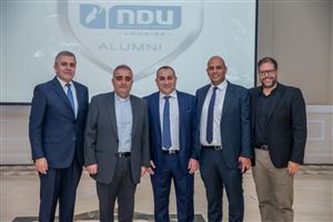 NDU President Visits the Alumni Chapter in Dubai 85