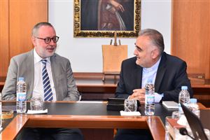 NDU Receives Ambassador of Norway to Lebanon in Visit to the Main Campus 1
