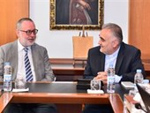 NDU Receives Ambassador of Norway to Lebanon in Visit to the Main Campus 1