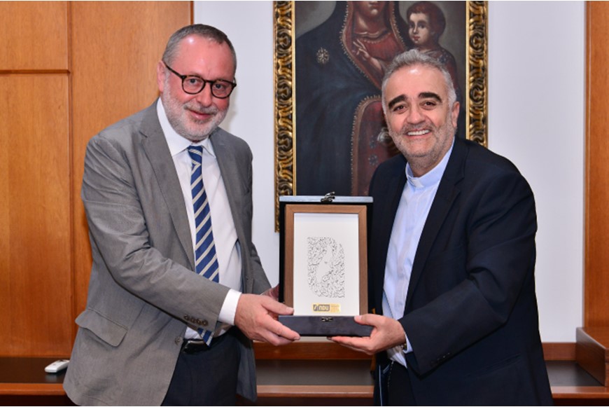 NDU Receives Ambassador of Norway to Lebanon in Visit to the Main Campus 2