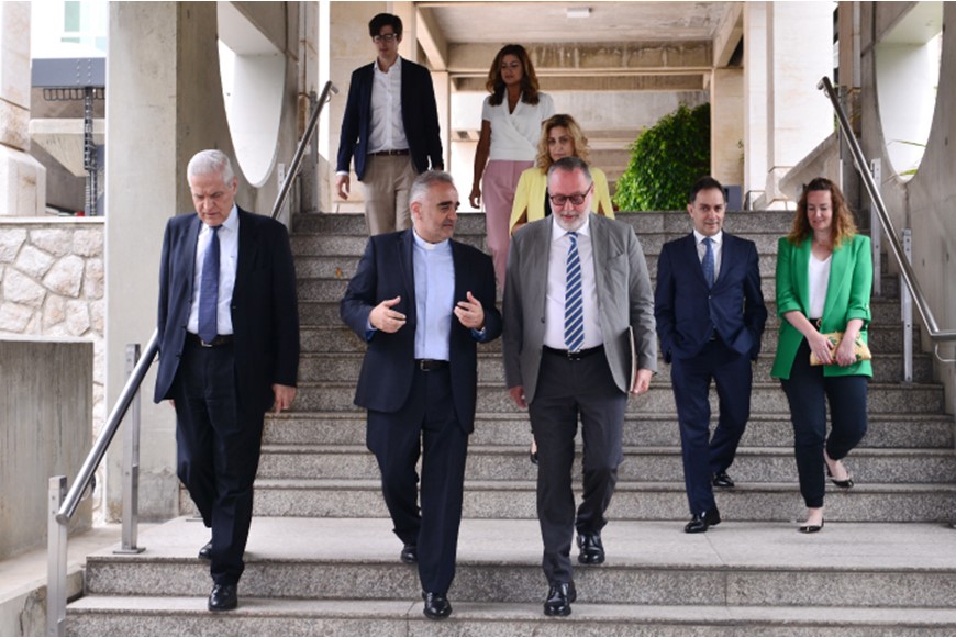 NDU Receives Ambassador of Norway to Lebanon in Visit to the Main Campus 7