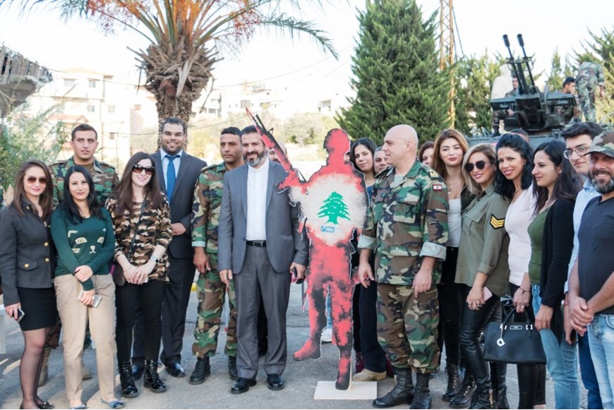 NDU SC Visits Lebanese Army at Neemeh Region 2