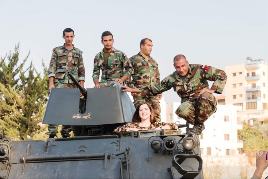 NDU SC Visits Lebanese Army at Neemeh Region 3