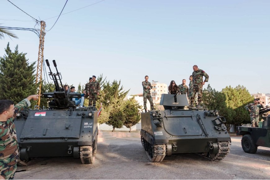 NDU SC Visits Lebanese Army at Neemeh Region 4