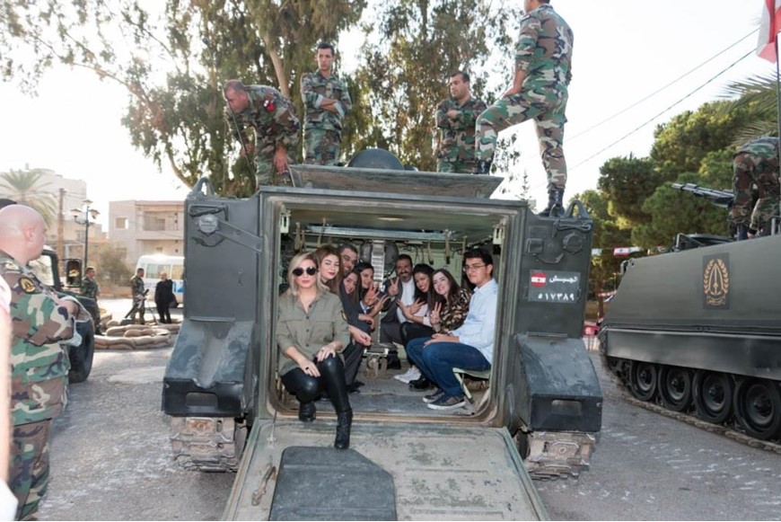 NDU SC Visits Lebanese Army at Neemeh Region 13