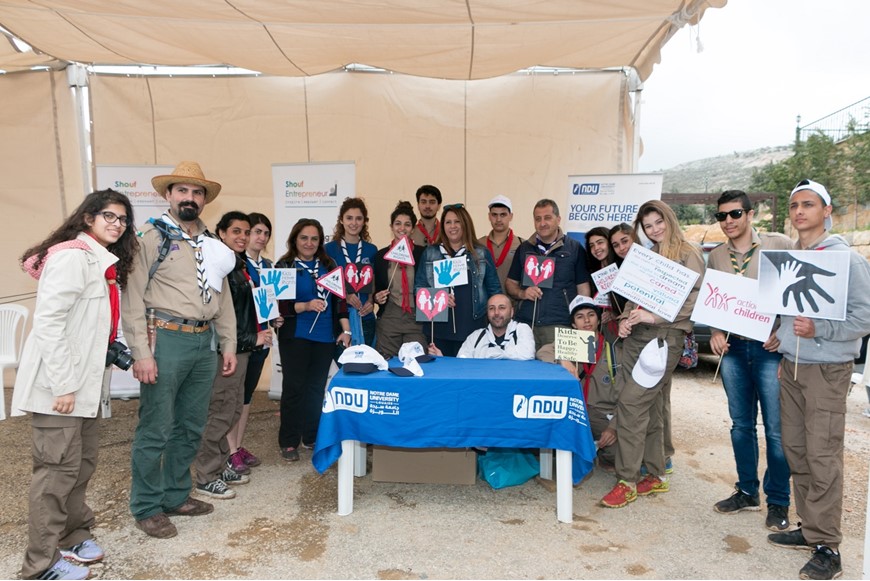 NDU SC Walks for the Lebanese Red Cross 2017 4