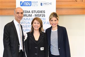 NDU Sheds Light on the Role of AI in the Media Industry at the 2025 Media Studies Forum 11