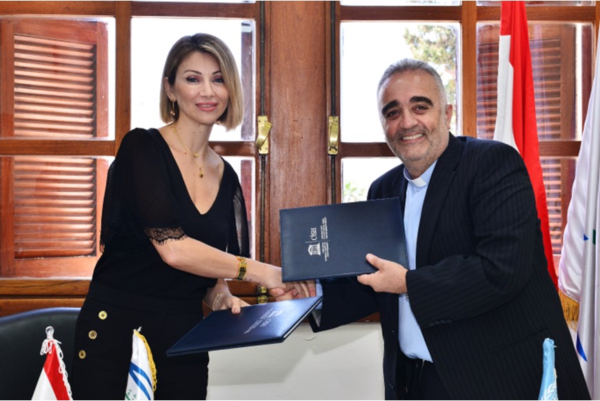 NDU Signs MOU with CISH-UNESCO Byblos 10