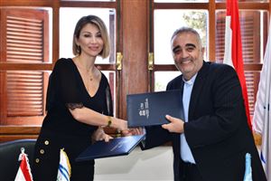 NDU Signs MOU with CISH-UNESCO Byblos 10