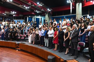 NDU Signs MoU with Alumnus and Pinning Ceremony Guest of Honor Charles Sarkis 10