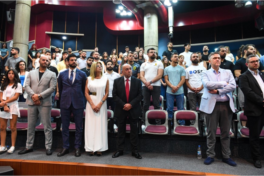 NDU Signs MoU with Alumnus and Pinning Ceremony Guest of Honor Charles Sarkis 13