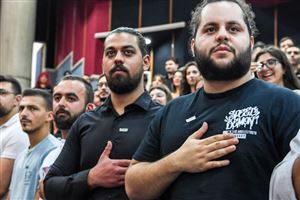 NDU Signs MoU with Alumnus and Pinning Ceremony Guest of Honor Charles Sarkis 22