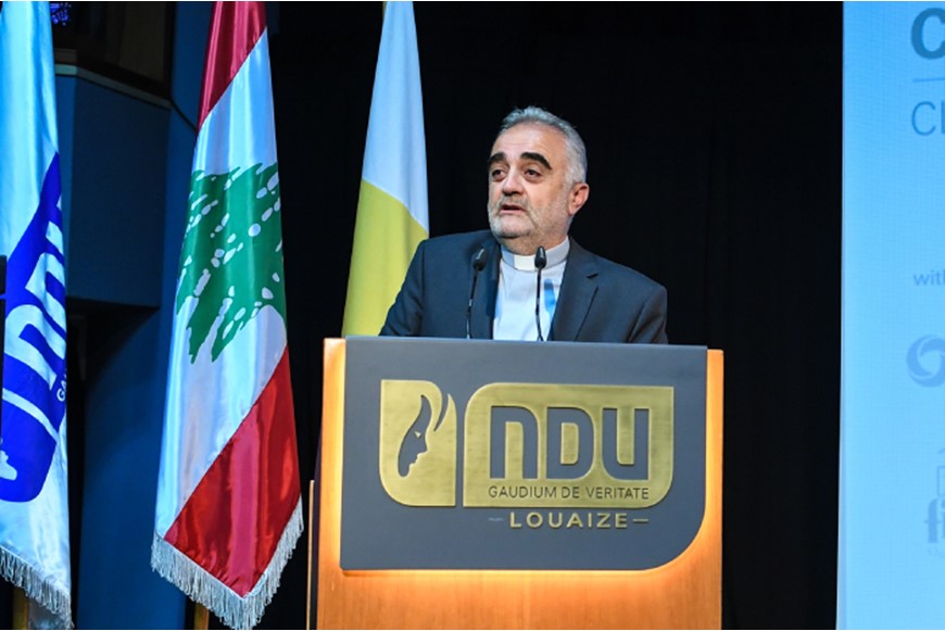 NDU Signs MoU with Alumnus and Pinning Ceremony Guest of Honor Charles Sarkis 8