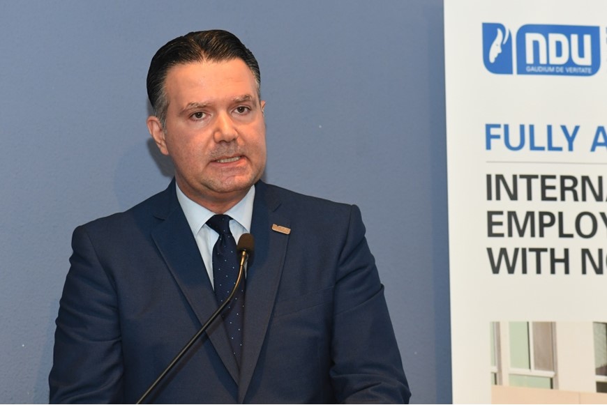 NDU Signs MoU with Lebanese Ministry of Economy and Trade 2