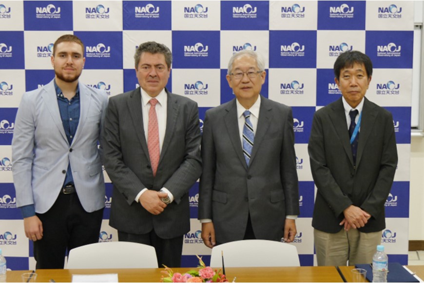 NDU Signs MoU with National Astronomical Observatory of Japan 10