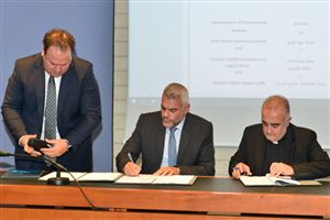 NDU Signs MoU with Youssef Sader Foundation and Librairie Sader Editeurs 1