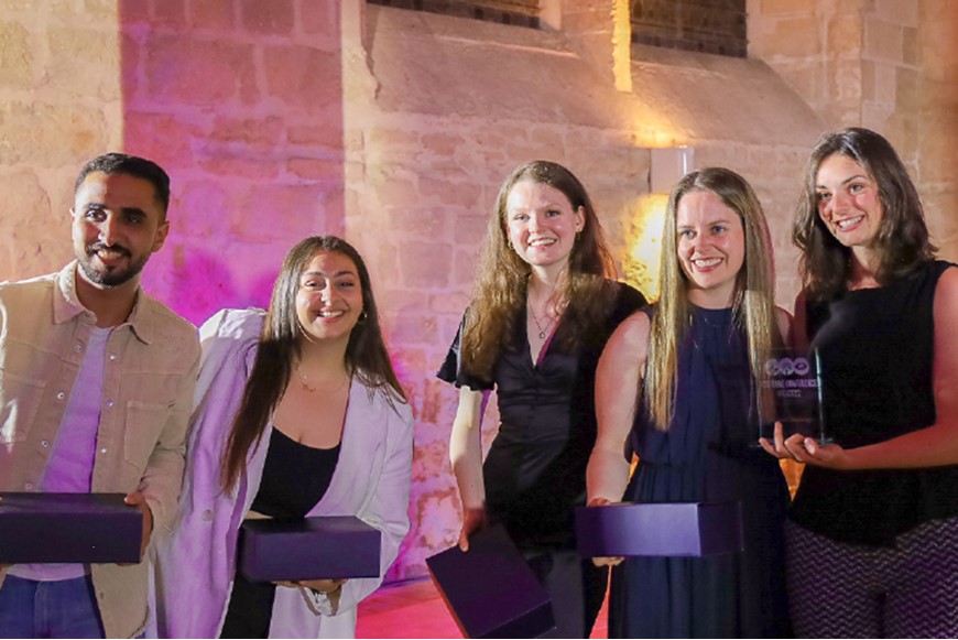 NDU Students Win FCSI EAME Student Challenge 2022 in France 4