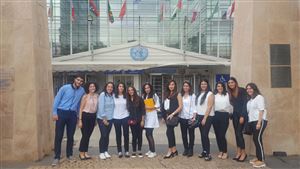 NDU Translation Students Celebrate International Translation Day at ESCWA 1