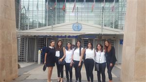 NDU Translation Students Celebrate International Translation Day at ESCWA 4