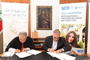 The Archdiocese of Sarba Sign MoU to Launch the Annual Jocelyne Khoueiry Award 9