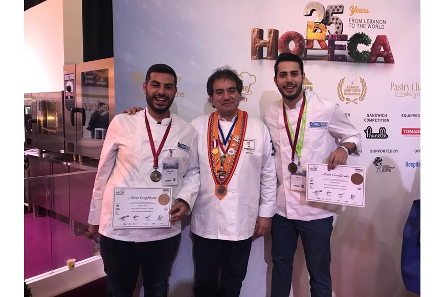 NDUers at the 25th Annual HORECA 4