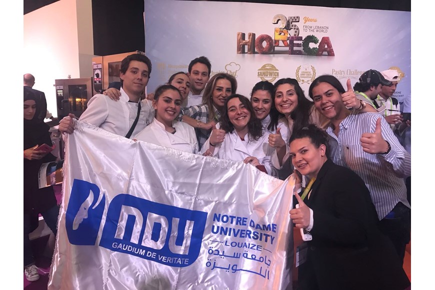 NDUers at the 25th Annual HORECA 5