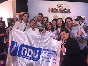 NDUers at the 25th Annual HORECA 5