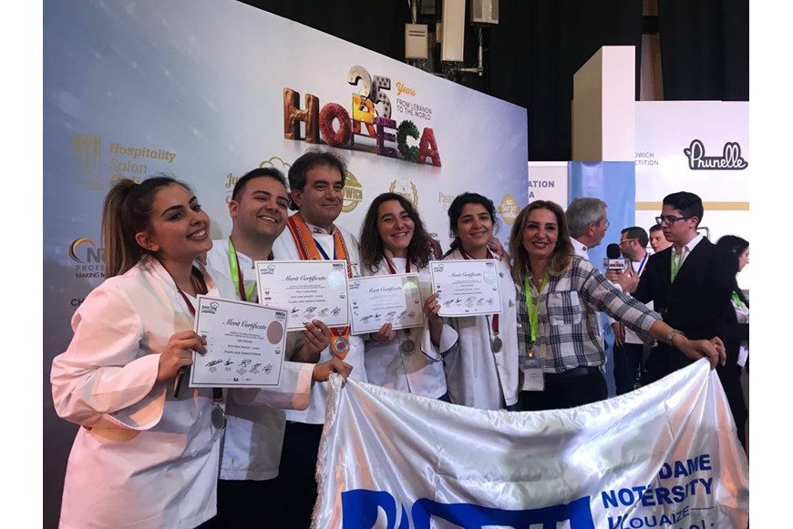 NDUers at the 25th Annual HORECA 7