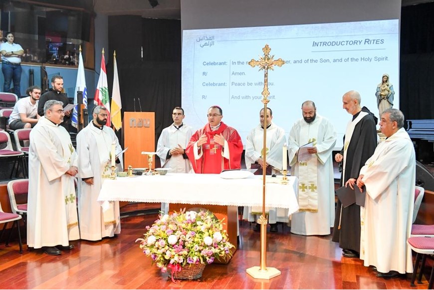 Apostolic Nuncio to Lebanon Presides Over Opening Mass for AY 2019-2020 14