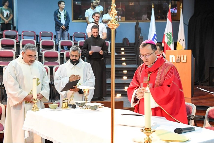 Apostolic Nuncio to Lebanon Presides Over Opening Mass for AY 2019-2020 16
