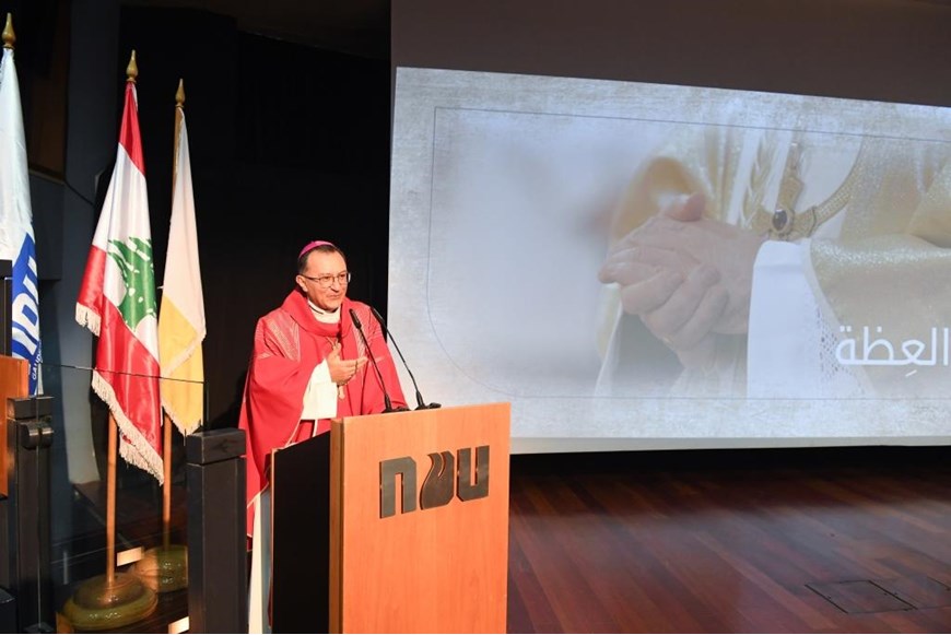 Apostolic Nuncio to Lebanon Presides Over Opening Mass for AY 2019-2020 25