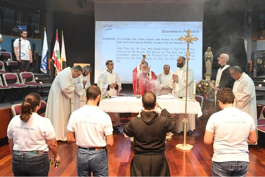 Apostolic Nuncio to Lebanon Presides Over Opening Mass for AY 2019-2020 37