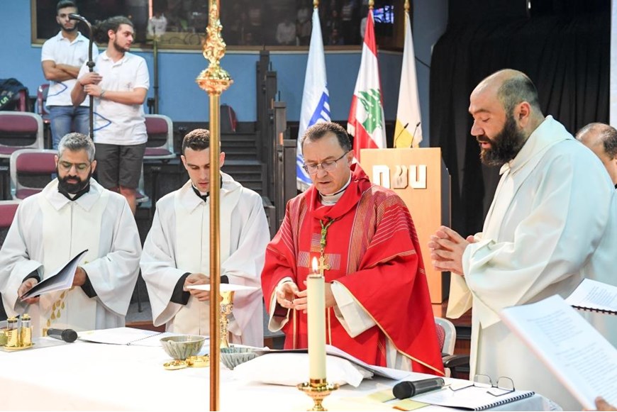 Apostolic Nuncio to Lebanon Presides Over Opening Mass for AY 2019-2020 38